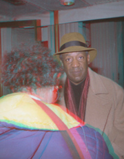 Photo Anaglyph, Bill Cosby